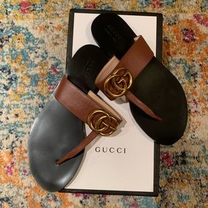 Gucci Mormont Flip Flops